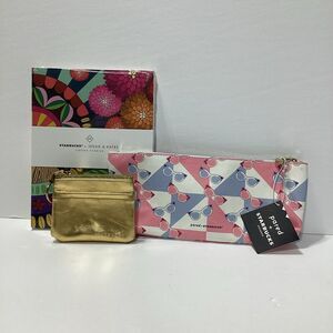 Starbucks Journals, Pencil and Coin Pouches NWT